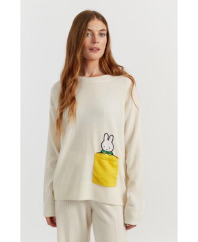 Chinti & Parker Women's Chinti and Parker Miffy Peek-Pocket Sweater