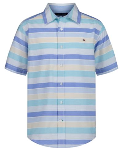Детская одежда Tommy Hilfiger Boys' 2T-7 Bold Railroad Stripe