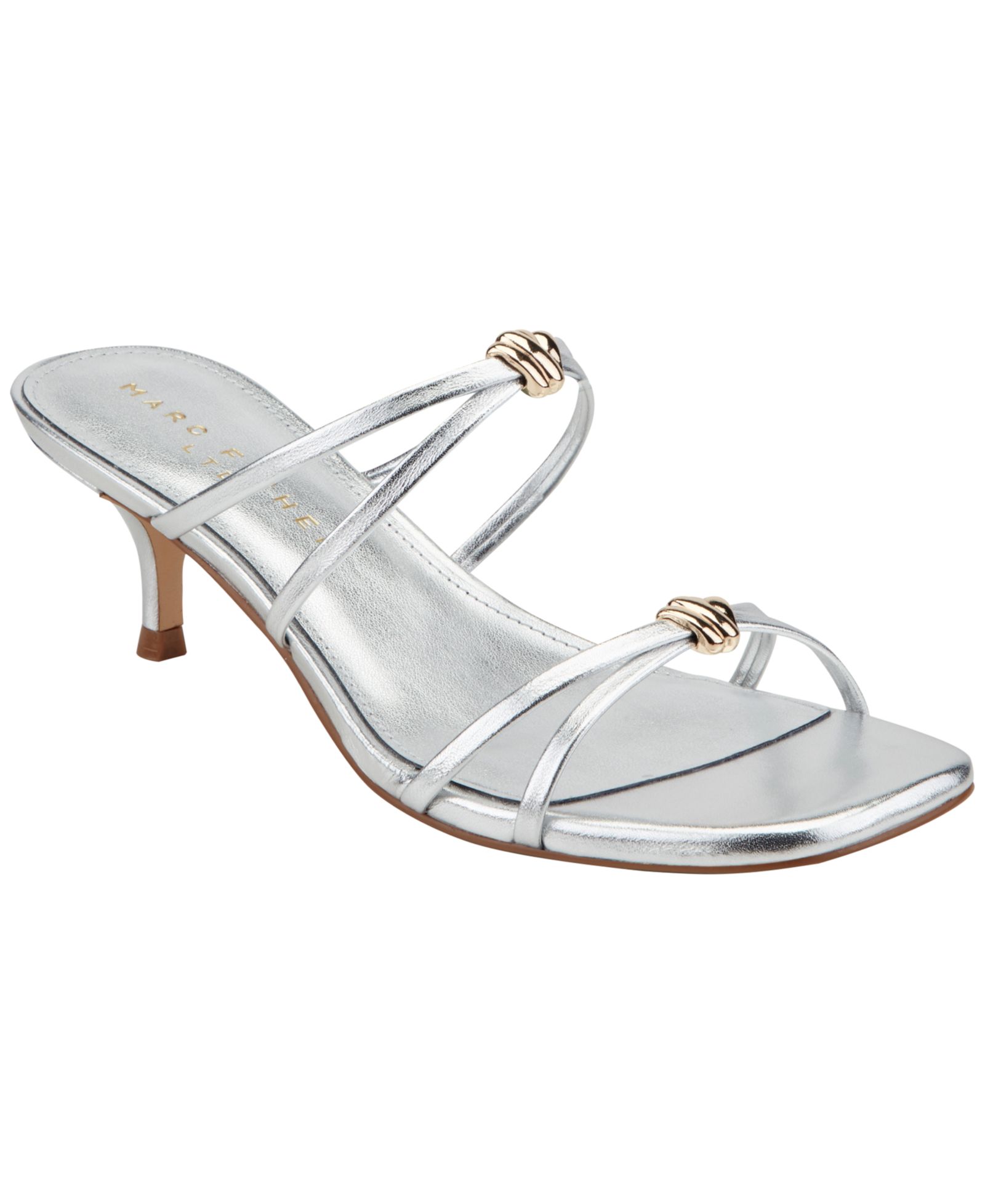 Бососандалии Marc Fisher LTD Women's Baizel Strappy Kitten Heel Dress