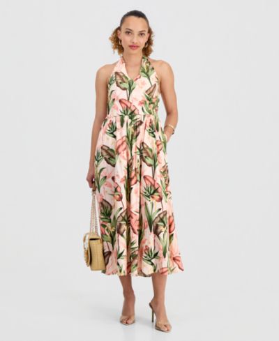 Женское миди-платье I.N.C. International Concepts Petite Halter