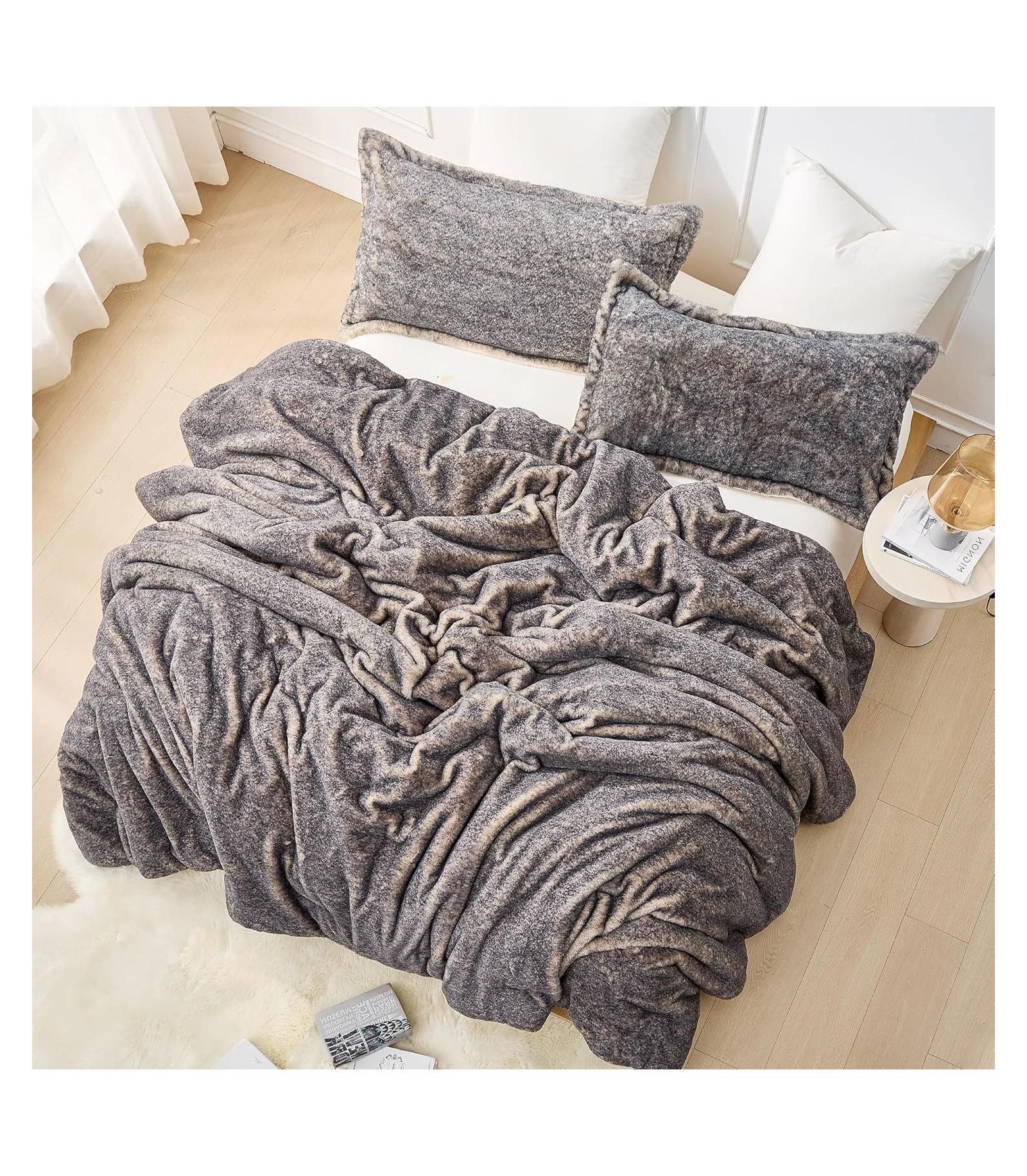 Комплект Coma Inducer Polar Wolf Oversized Twin Comforter Gray Brown