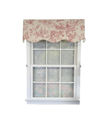 Занавеска RLF Home Victorian Provance 100% Cotton Rod Pocket 50" x 15"