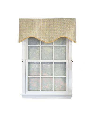 RLF Home Подхваты для штор Rosalinda 100% Cotton Rod Pocket Lined, 50" x 17"