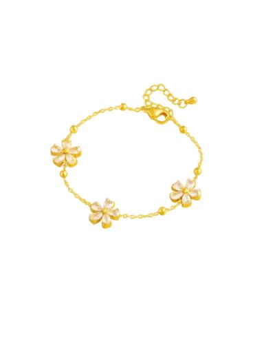 Dloria Marisol Crystal Blossom Bracelet