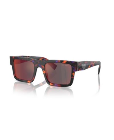 Prada Men's Rectangle Sunglasses, PR 19WS