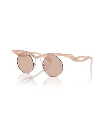 Женские круглые солнцезащитные очки Prada PR A24S