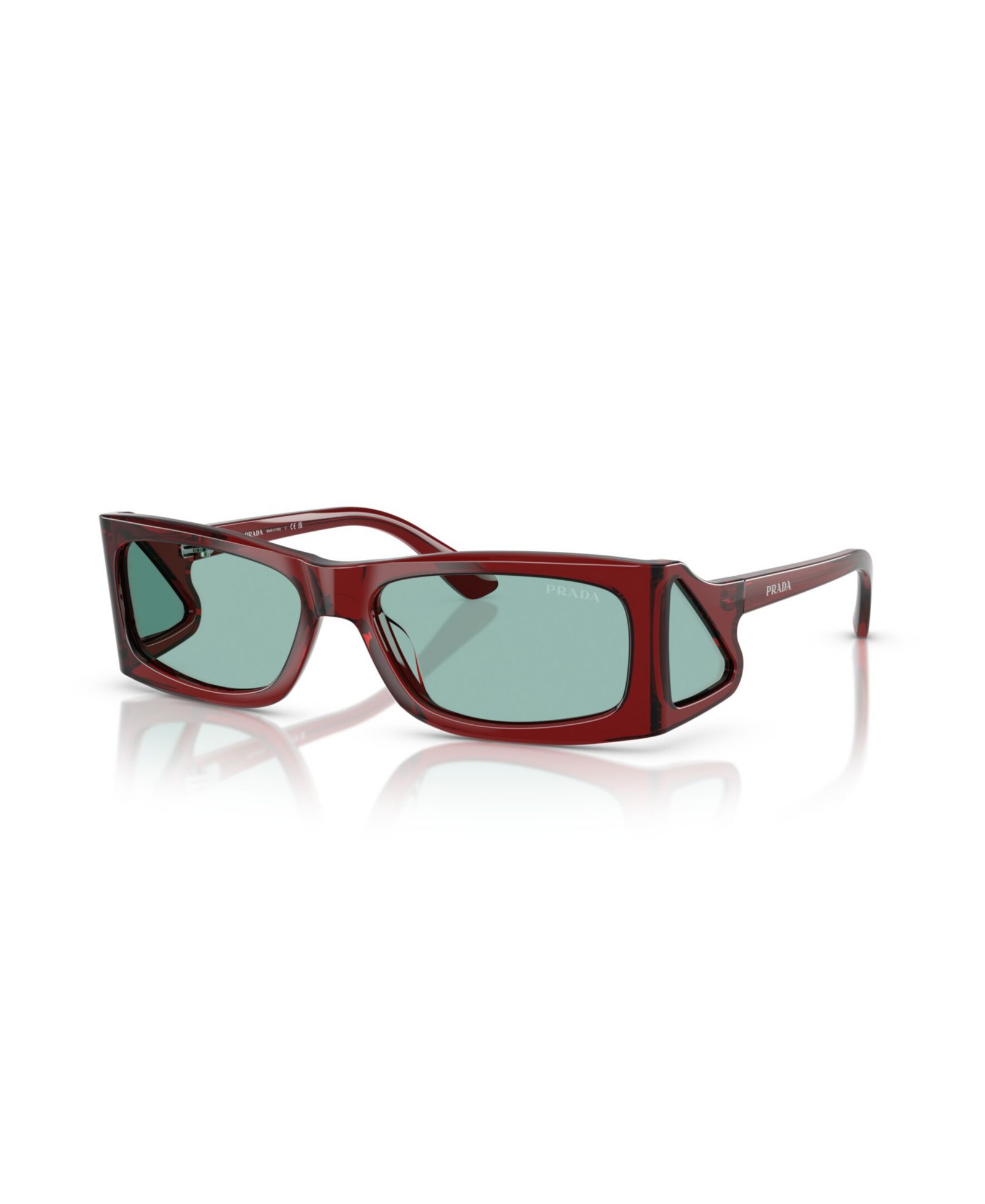 Мужские прямоугольные солнцезащитные очки Prada PR B03S