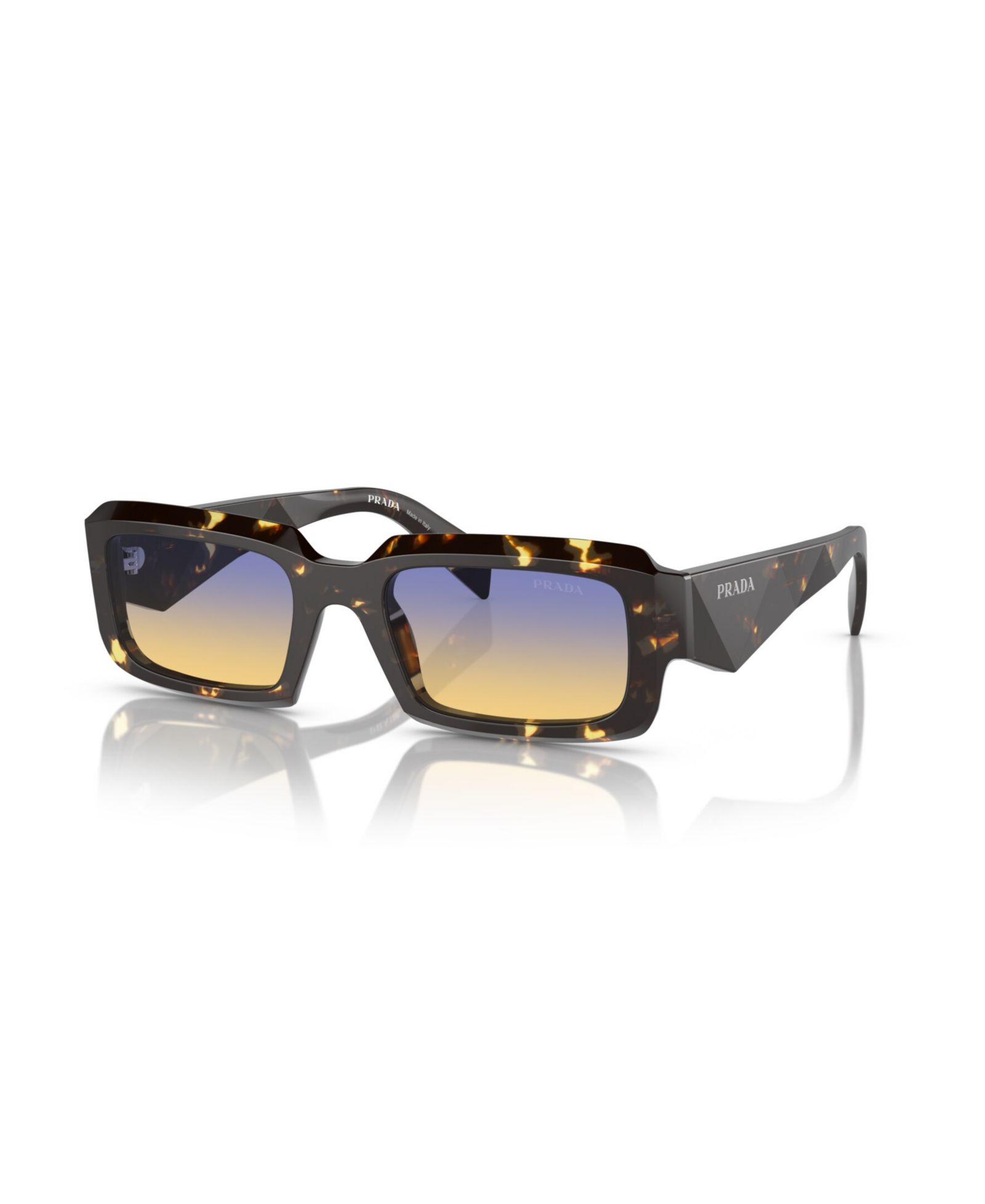Prada Мужские солнцезащитные очки Geometric PR 27ZS