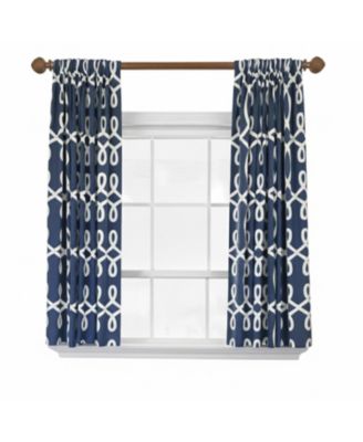 Комплект штор RLF Home Oblique 100% Cotton Rod Pocket 2 Panels