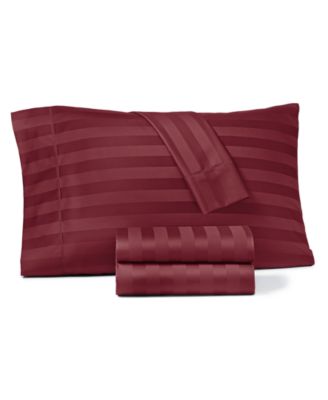 Charter Club Комплект простыней 4-Pc. Stripe 550 Thread Count 100% Cotton, California King