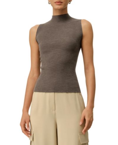 LILYSILK Women's Seamless Knit Washable-Wool Vest