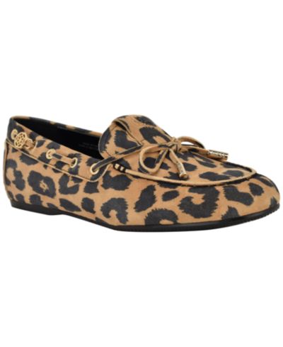 Женские лоферы GUESS Aisha Soft Suede Boat Shoe