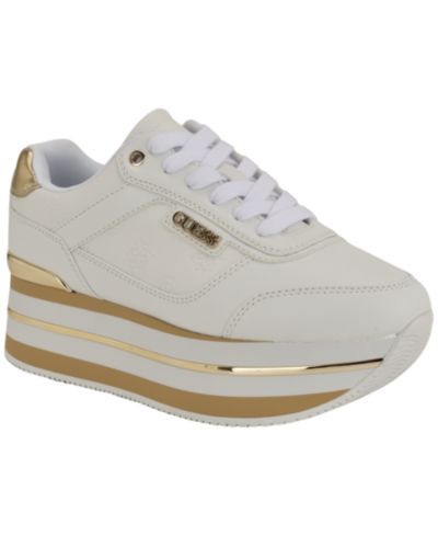 Женские кроссовки GUESS Women's Hansin Double Platform Lace-Up