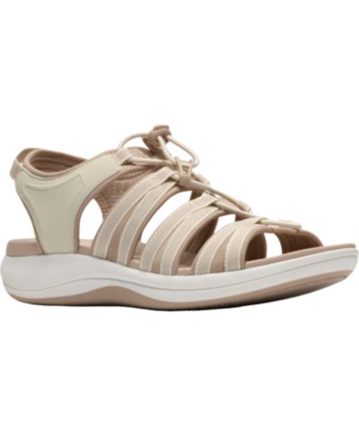 Clarks Женские сандалии Cloudsteppers Mira Mabel с открытым носком