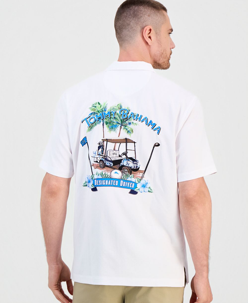 Рубашка Tommy Bahama Men's Coastal Ease Designated Driver Golf Collector's Series Short-Sleeve