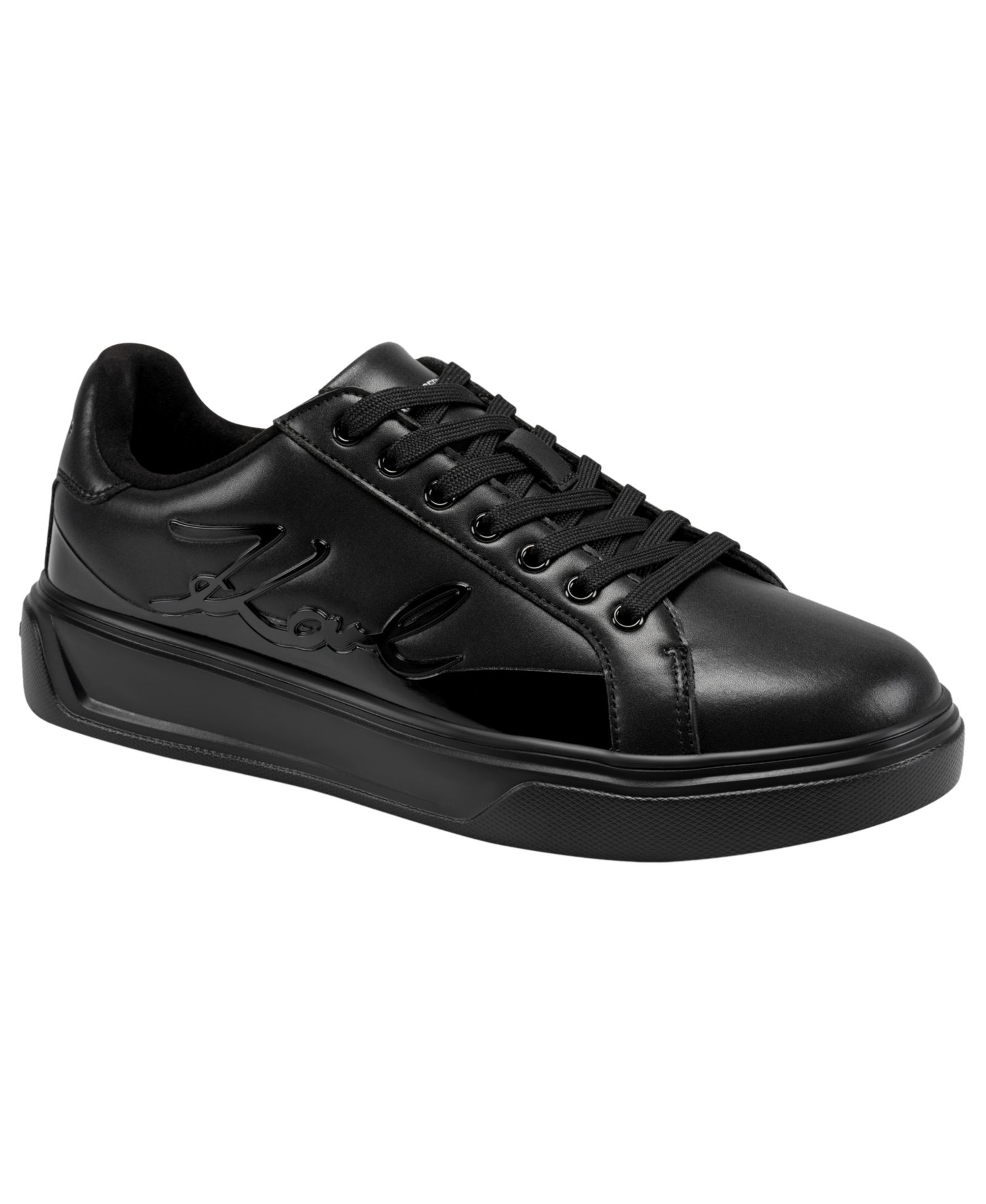 KARL LAGERFELD PARIS Men's I Density Logo Lace-Up Sneakers