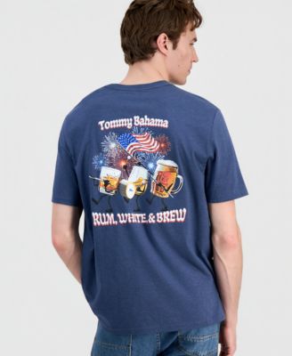 Tommy Bahama Men's Rum White and Brew T-Shirt