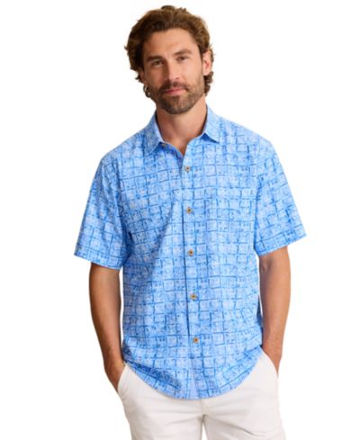 Мужская рубашка Tommy Bahama Coastal Ease Carrico Tiles