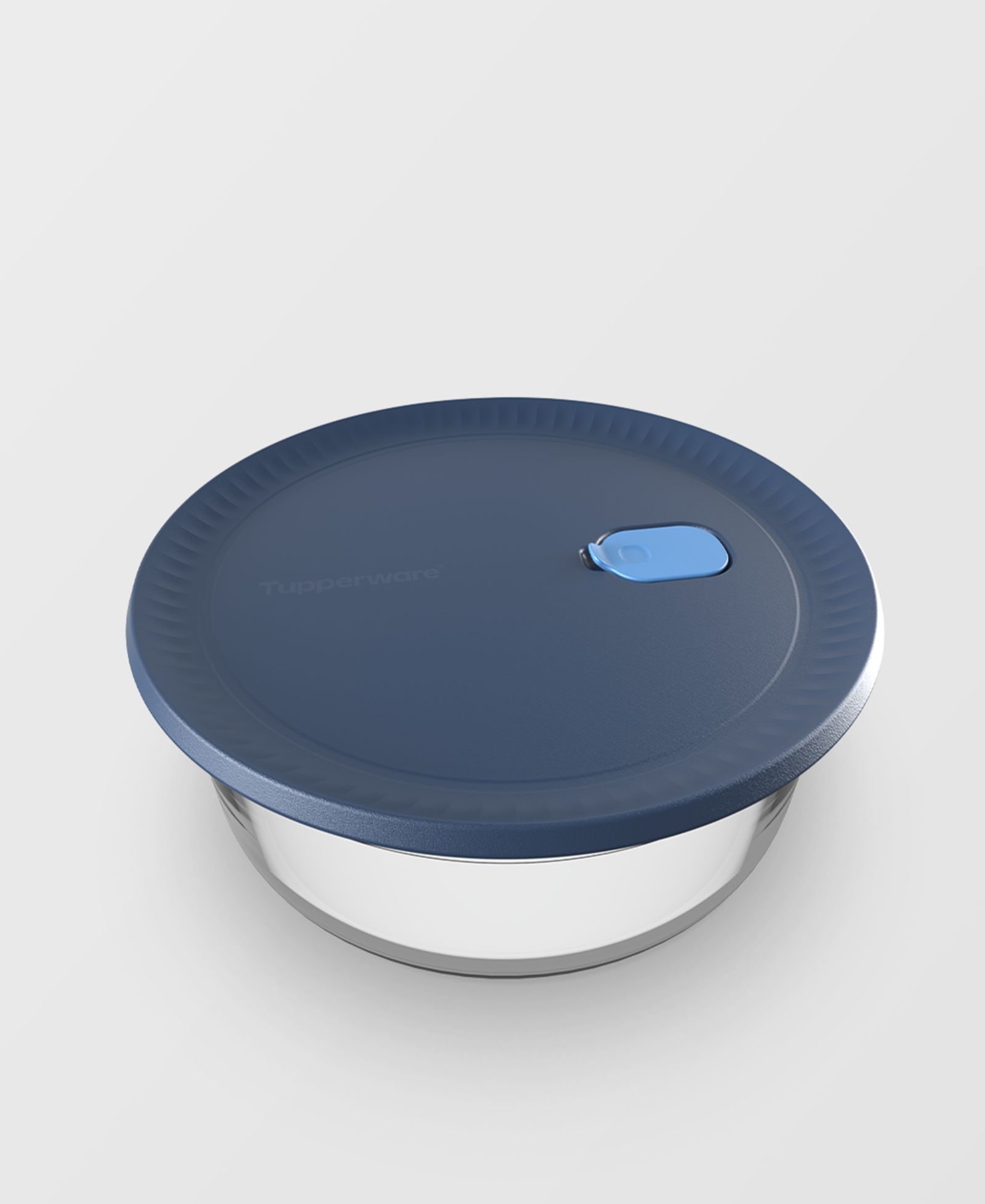 Tupperware Voila Glass 1.8-Quart Round Container