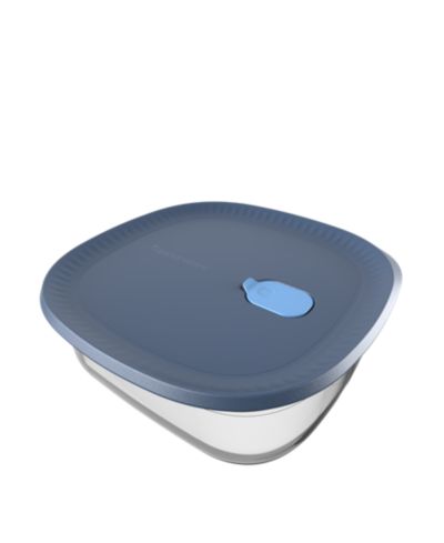 Tupperware Voila Glass 1.7-Quart Square Container