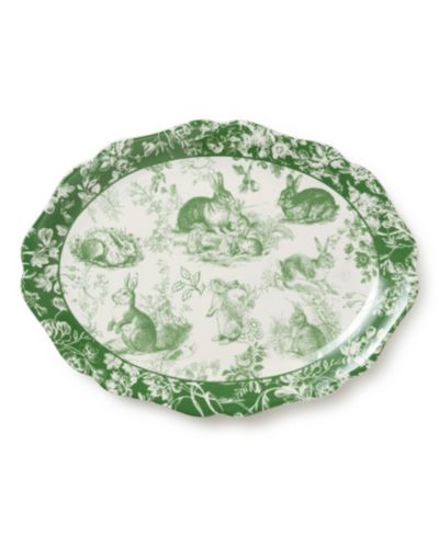 Certified International Le Jardin Oval Platter