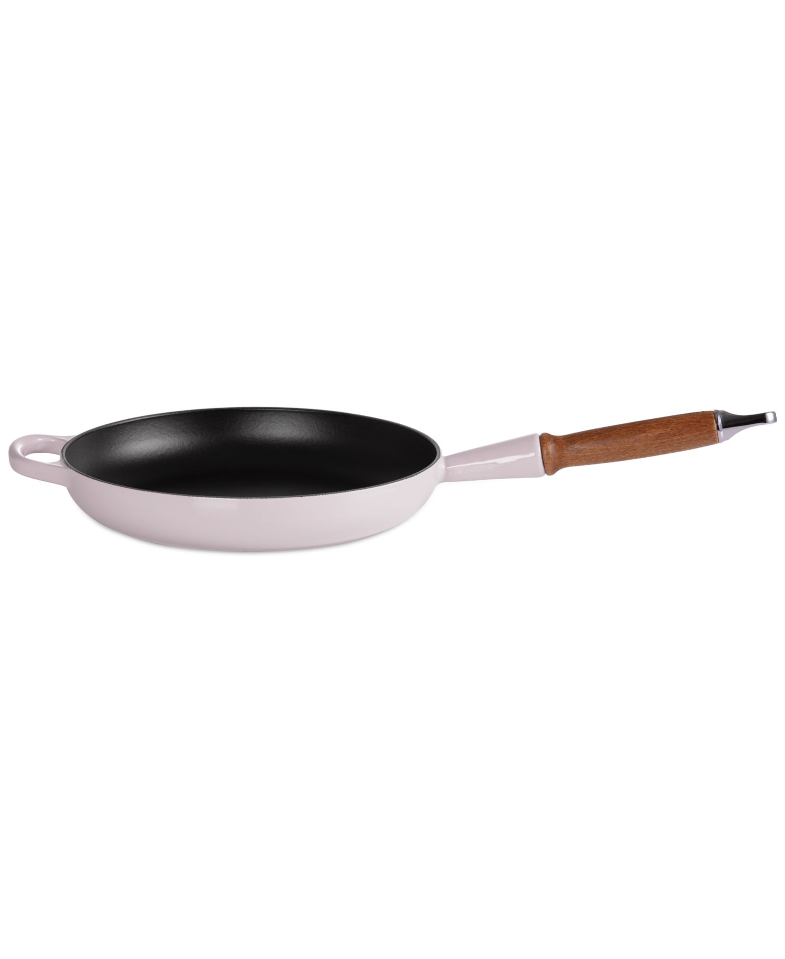 Le Creuset Enameled Cast Iron Alpine Wood Handle 2.25-Qt. Fry Pan