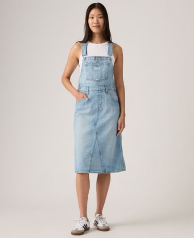 Levi's Women's Decon Relaxed-Fit Sleeveless Skirtall Dress