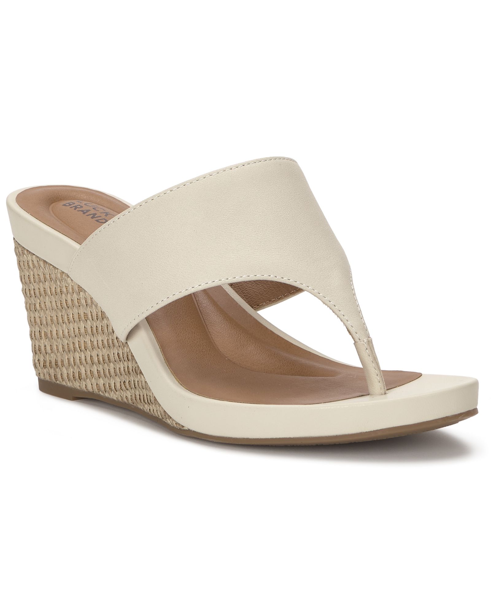 Lucky Brand Women's Libbie Thong Platform Wedge Sandals