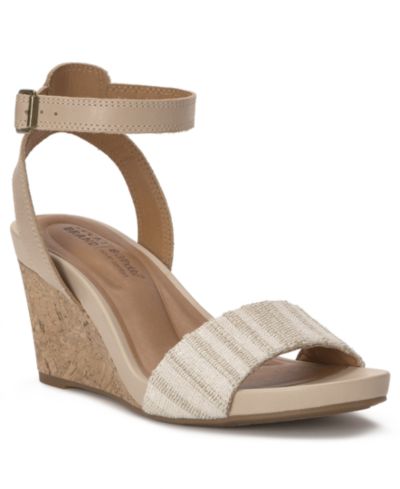 Lucky Brand Women's Lynda Ankle Strap Wedge Sandals