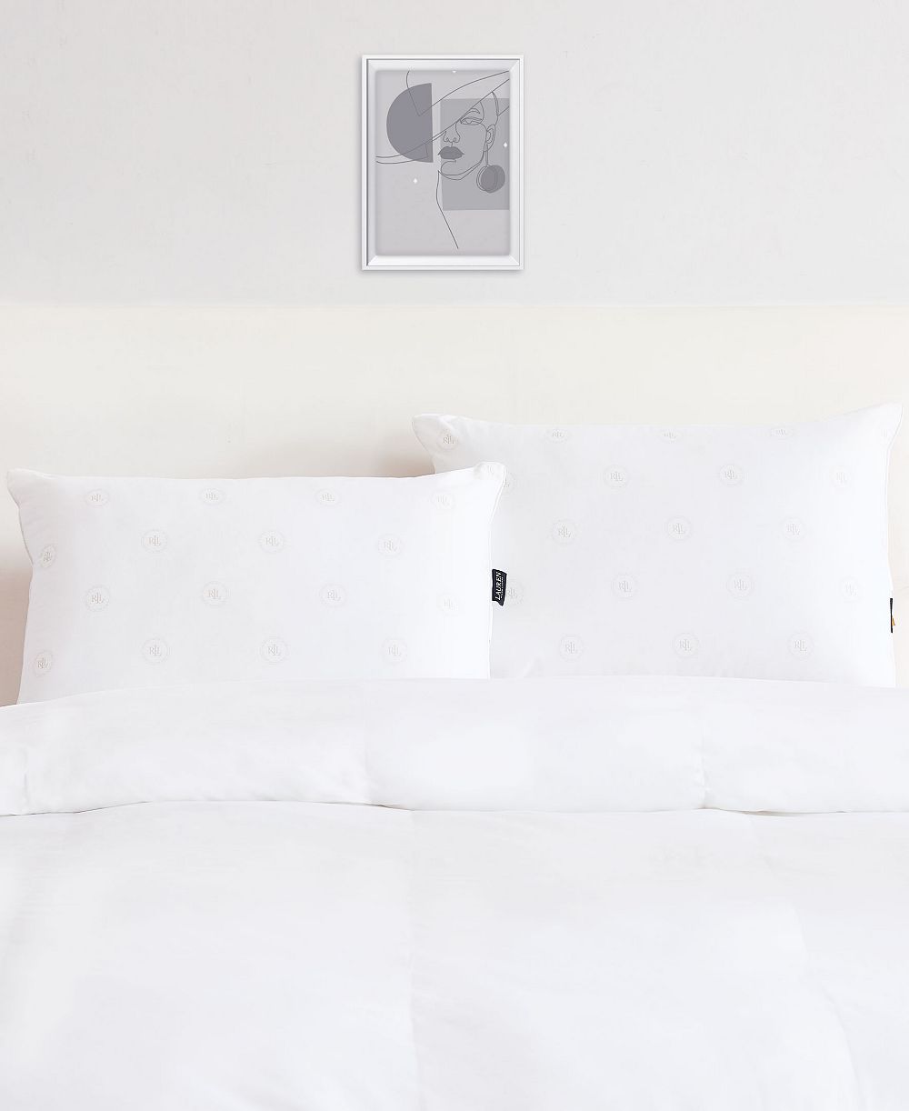 Lauren Ralph Lauren Dalton Logo 2-Pack Pillows, Standard/Queen