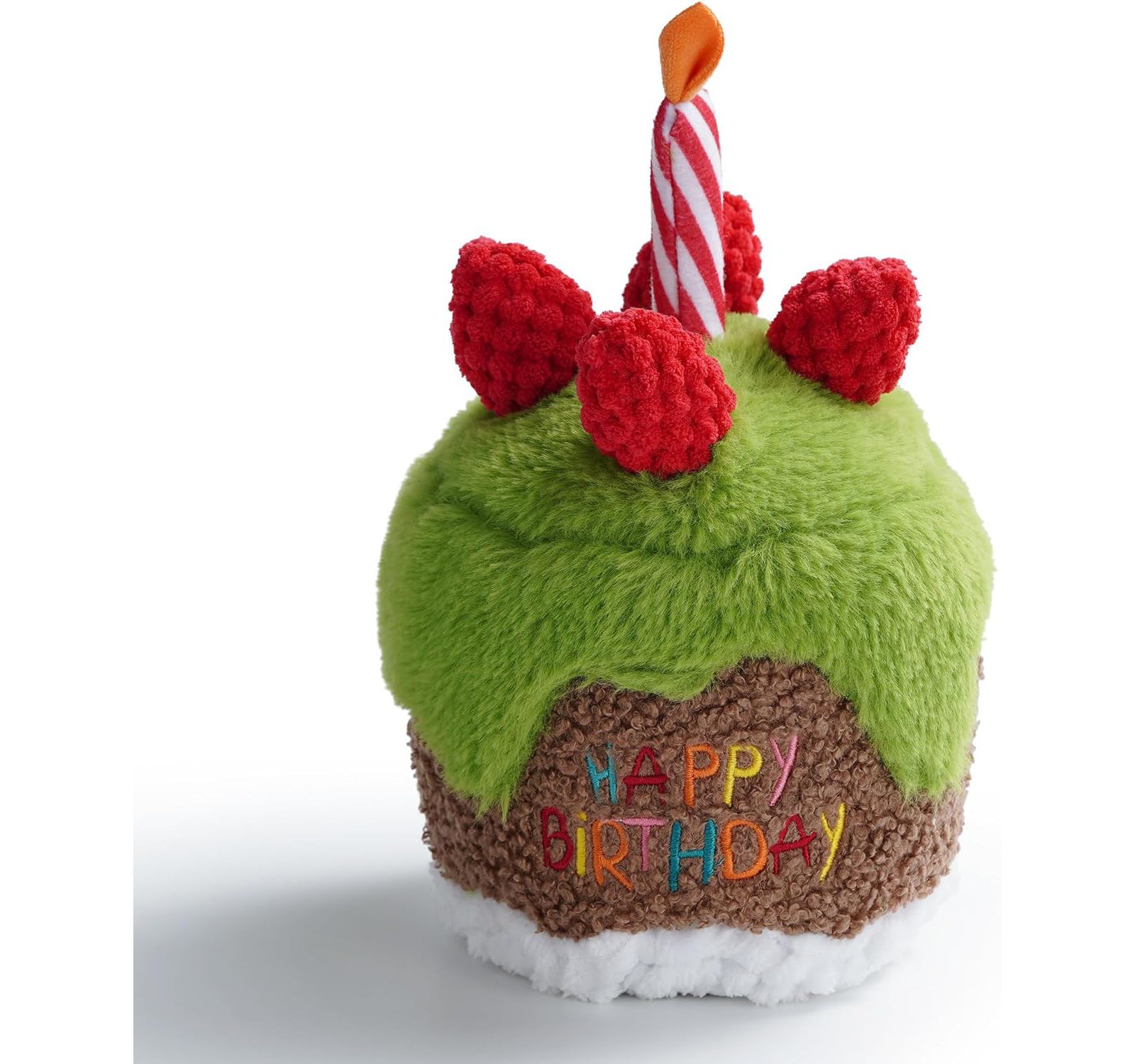 Nocciola мягкая игрушка для собак Nocciola Matcha Strawberry Birthday Cake с проигрывателем песен