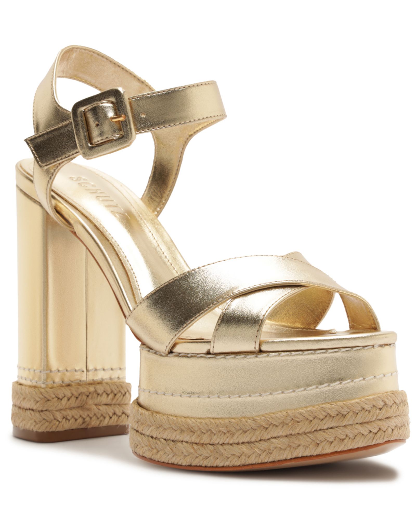 Женские босоножки Schutz Hilda Rope High Round Toe Platform