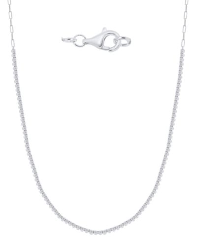 Бриллиантовое ожерелье Macy's (1 ct. t.w.) в стерлинговом серебре