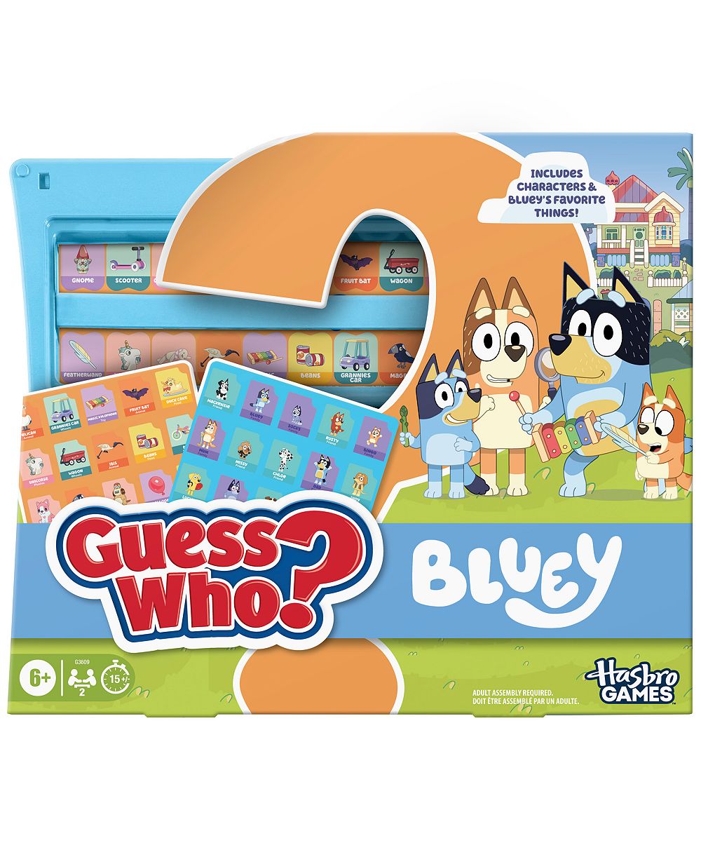 Hasbro Gaming Guess Who Bluey Edition Game
