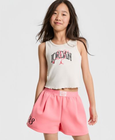 Jordan Girls' 7-16 Flower of Friendship Scoop Neck Tank Top