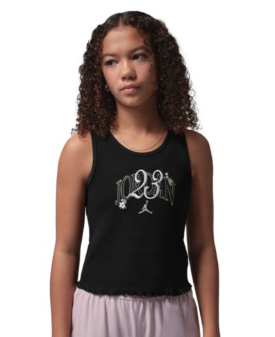 Детский топ-майка Jordan Girls' 7-16 Flower of Friendship Scoop Neck