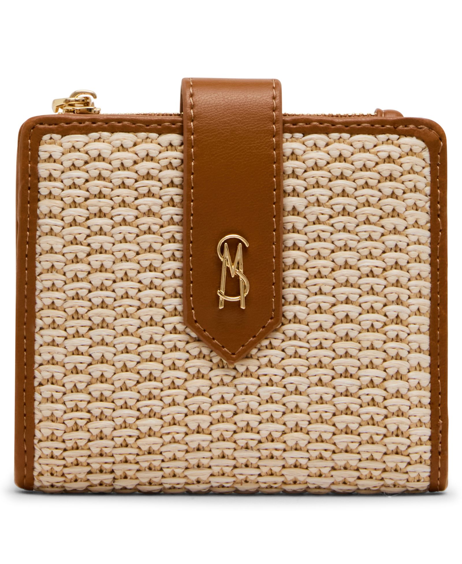 Steve Madden мини-кошелек-книжка из рафии для карт Jem