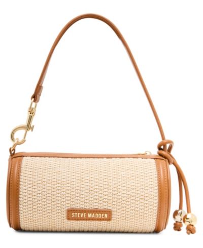 Маленькая сумка-бочка Steve Madden Bpriya Raffia