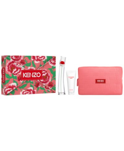 Подарочный набор парфюмерии Kenzo Flower By Kenzo Eau De Parfum, 3-Pc.