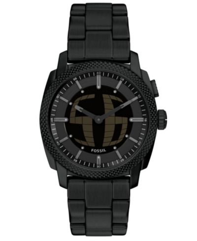 Fossil Мужские часы Machine Big Tic Black из нержавеющей стали, 41mm