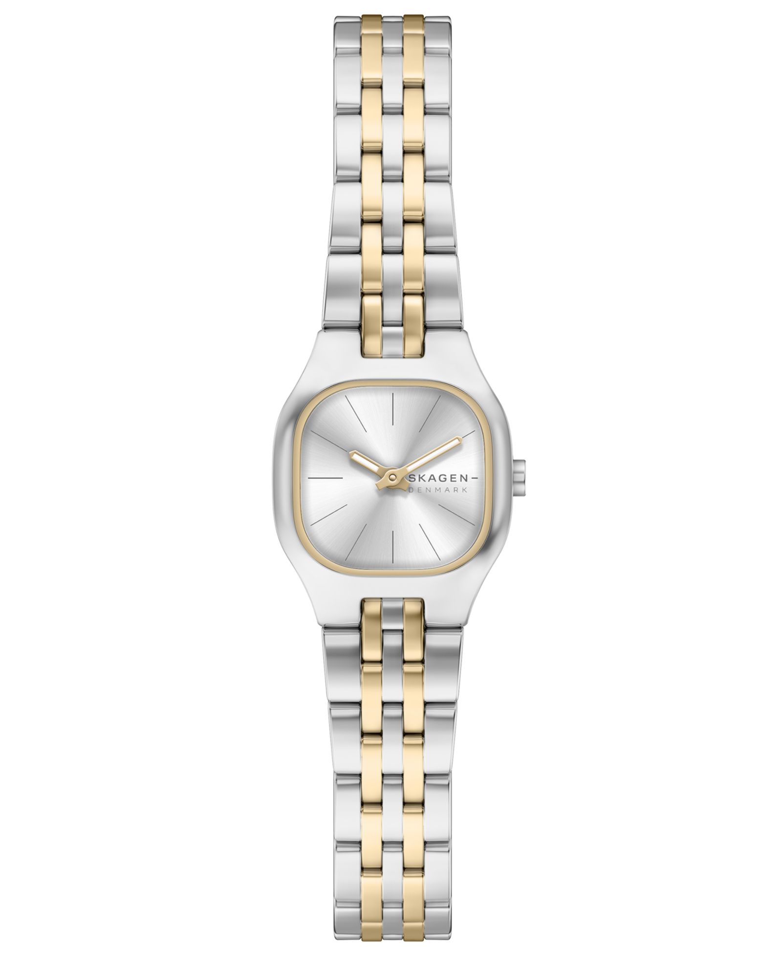 Skagen Женские часы Mellem Micro Quartz Two-Hand Two-Tone Stainless Steel 22mm