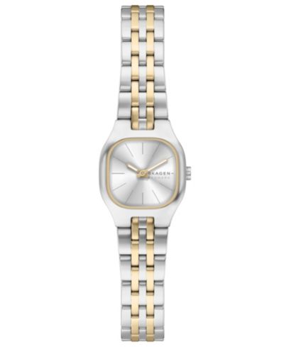 Skagen Женские часы Mellem Micro Quartz Two-Hand Two-Tone Stainless Steel 22mm