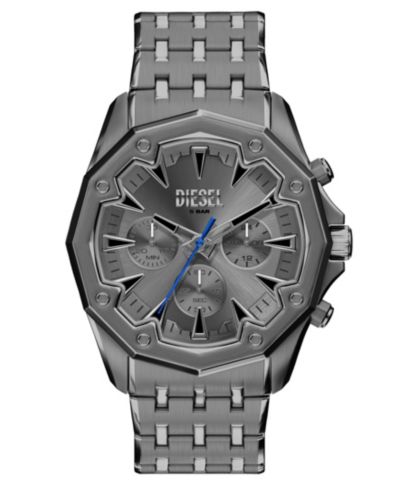 Diesel Men's Stinger Quartz Chronograph Gunmetal Stainless Steel Watch, 46mm