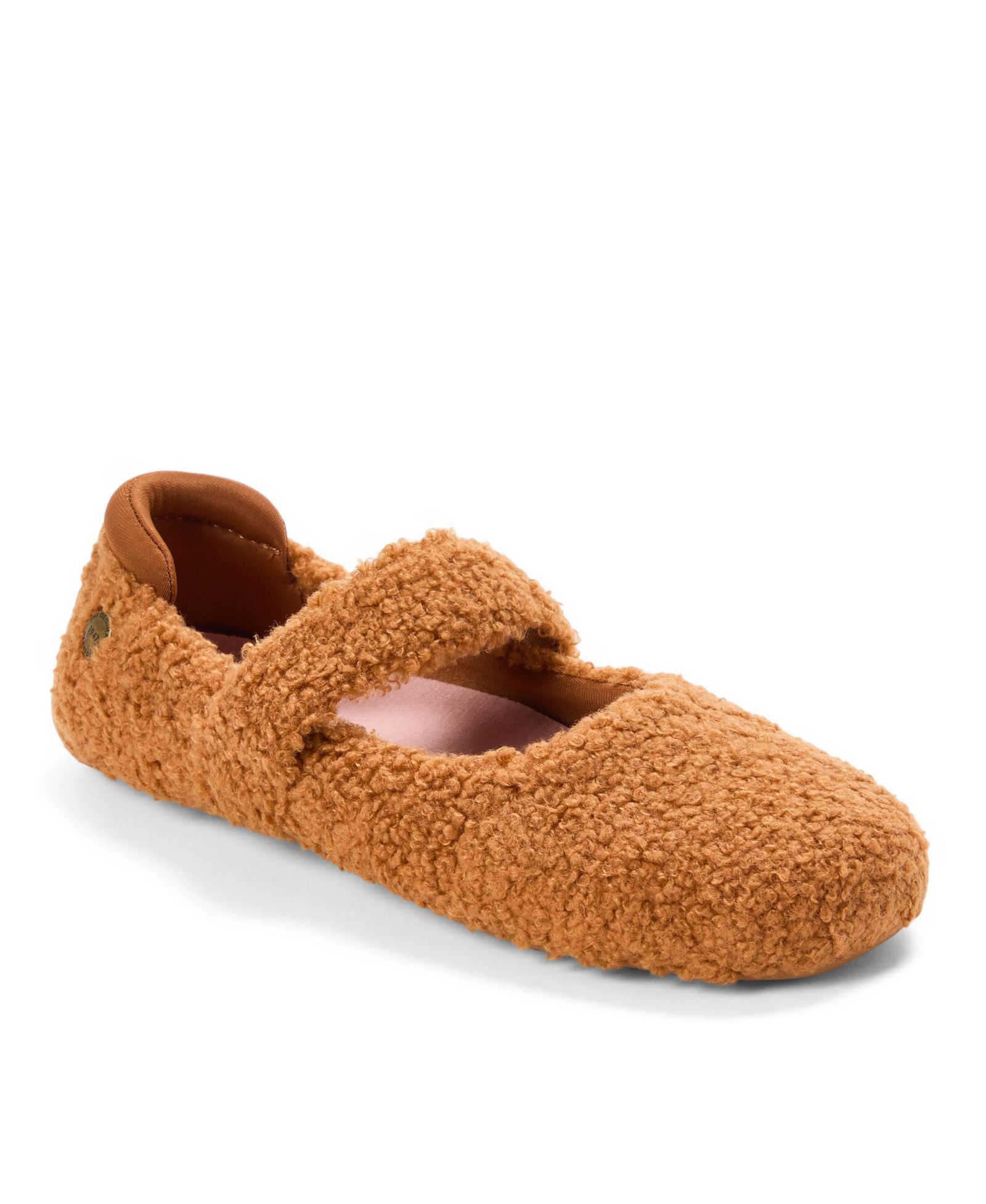 Dearfoams Women's Haddy Teddy Flat