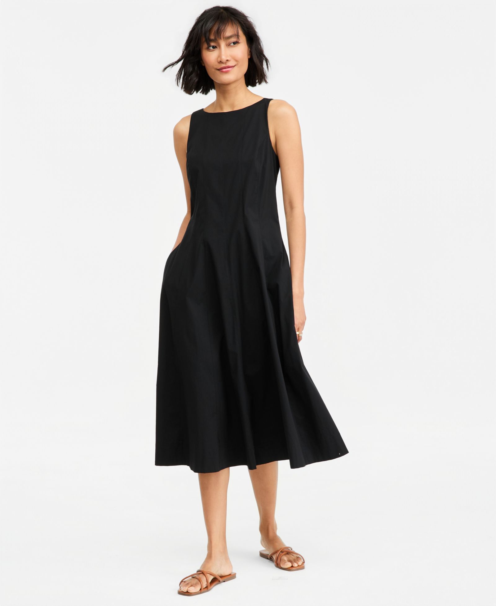 Платье On 34th Women's Seamed Boatneck Midi