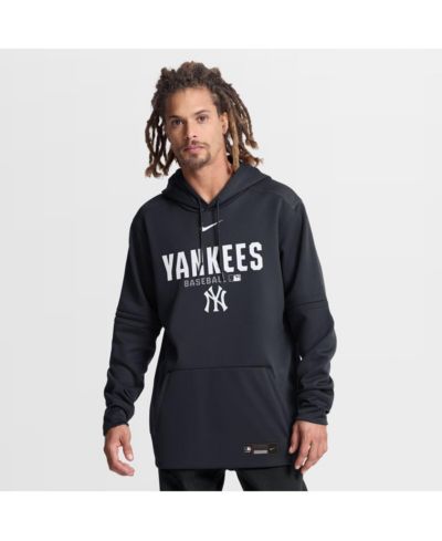 Nike Мужское худи New York Yankees Therma-FIT, темно-синее