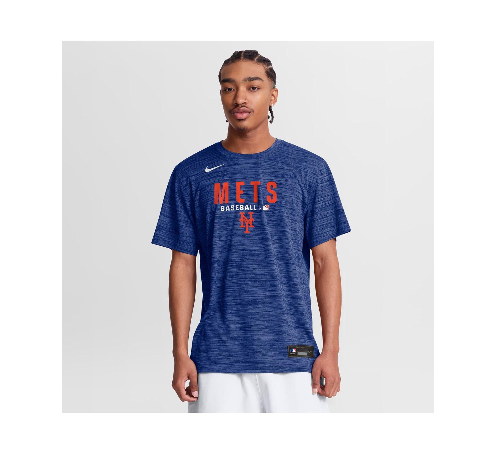 Мужская футболка Nike New York Mets Authentic Collection Velocity Dri-FIT, королевский синий