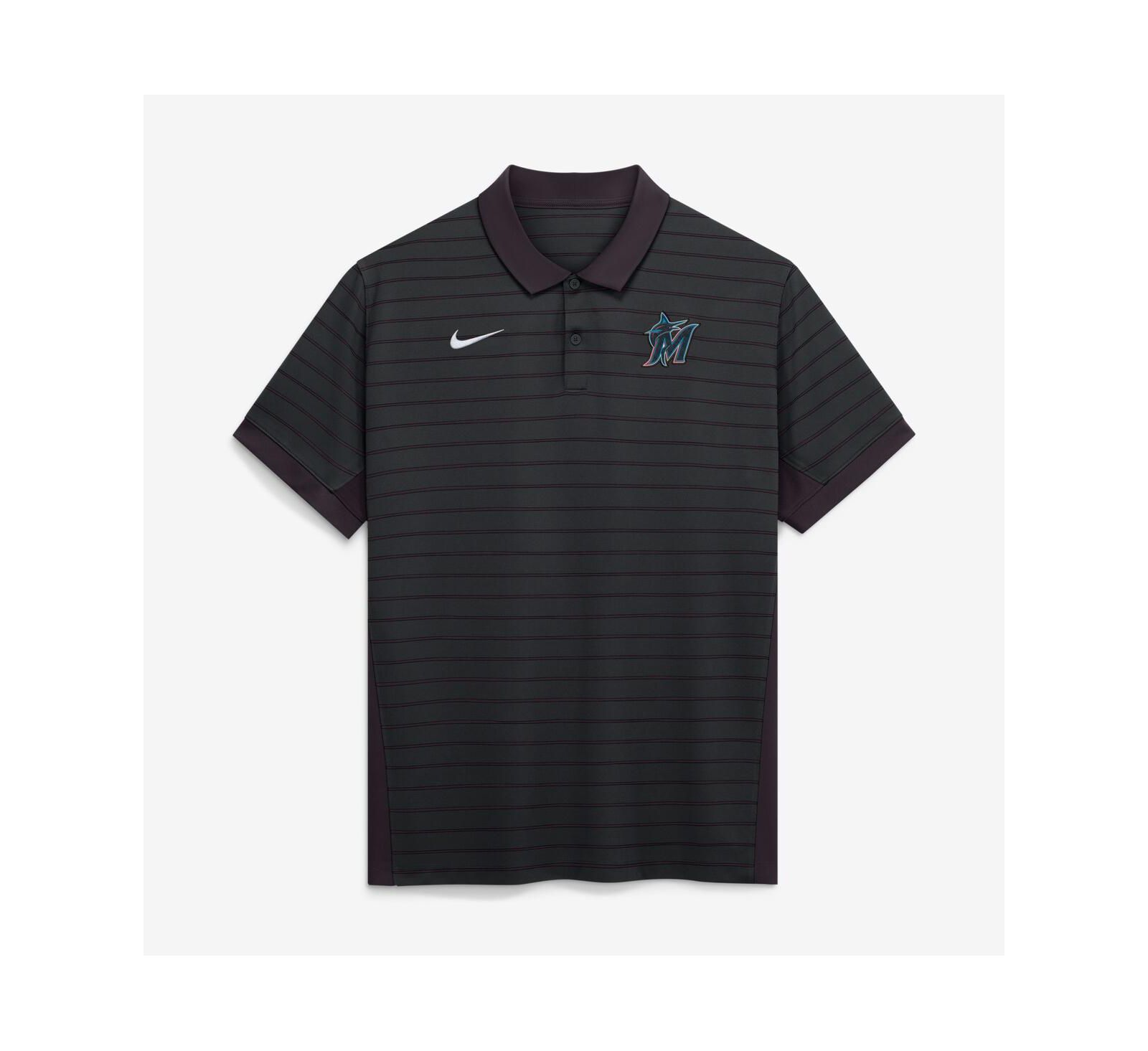 Мужская рубашка Nike Miami Marlins Black
