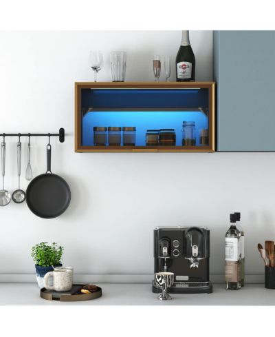 Streamdale Furniture Large-Capacity Wall Mounted Spice Rack Cabinet