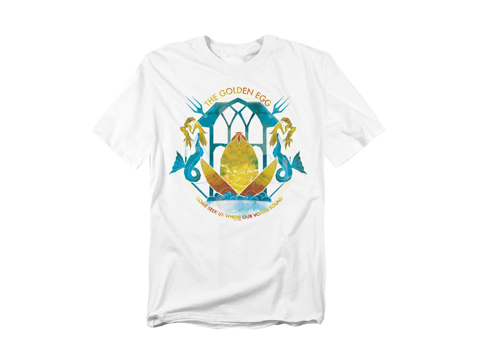Harry Potter Men's The Golden Egg Mermaid Bath T Shirt